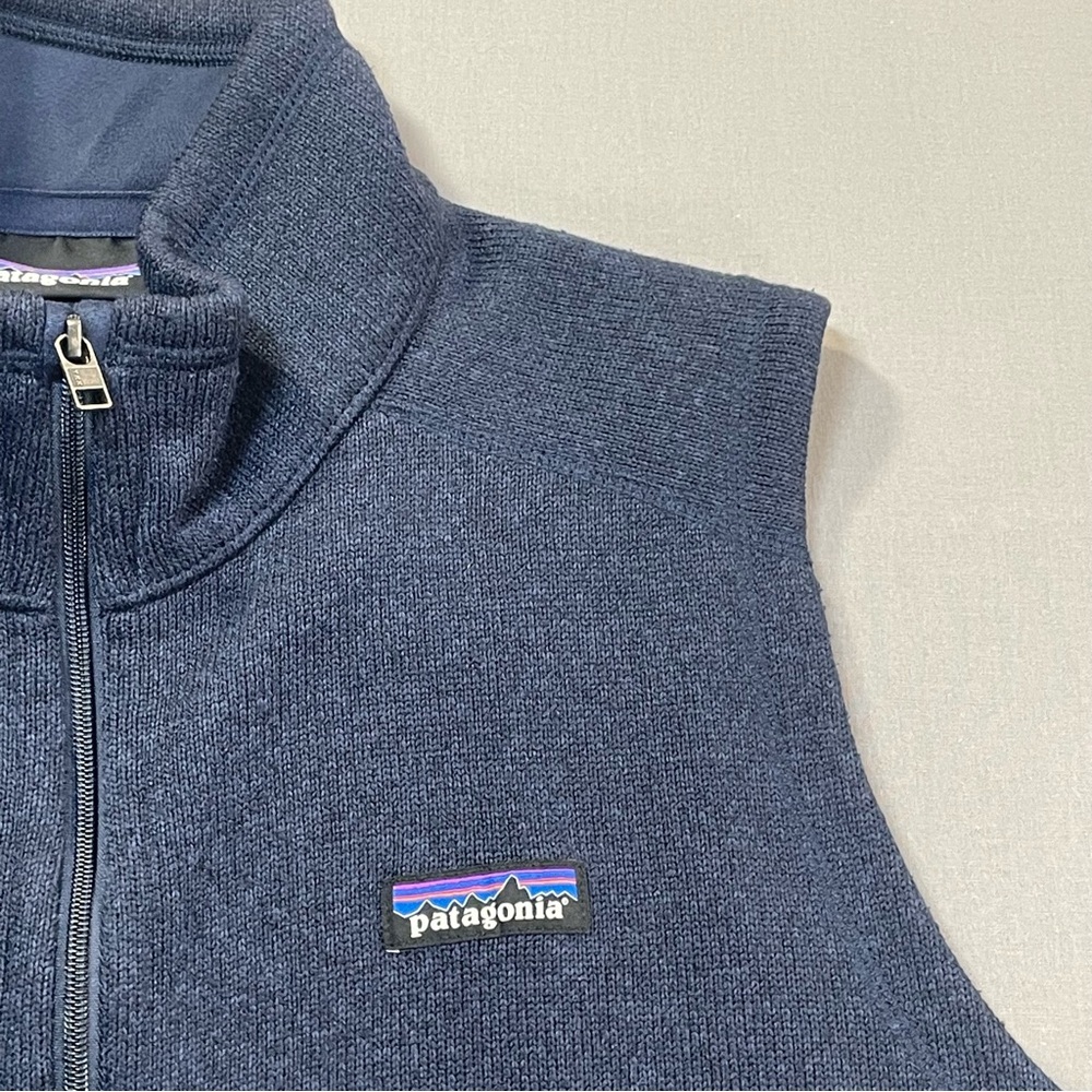 Patagonia Better Sweater Fleece Vest, Full Zip Navy - Womens XL - Picture 8 of 13